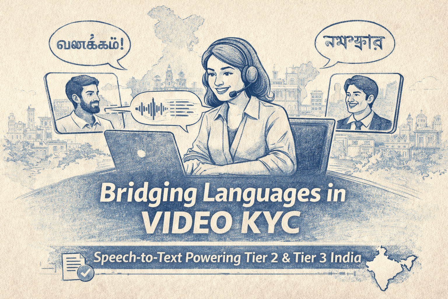 Bridging Languages in Video KYC - Speech-to-Text Powering Tier 2 & Tier 3 India